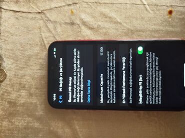 Apple iPhone: IPhone Xr, 128 GB, Qırmızı, Face ID — 9