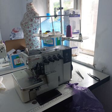 ремонт швейных машин на дому: Швейная машина Оверлок, Полуавтомат
