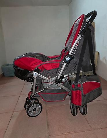 kidilo коляска 3 в 1: Uşaq arabası – “My Baby” brendi, qırmızı/boz rəng. Xüsusiyyətlər: - 3 — 5
