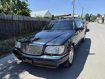 1998: Mercedes-Benz S-Class: 1998 г., 5 л, Автомат, Бензин, Седан — 2
