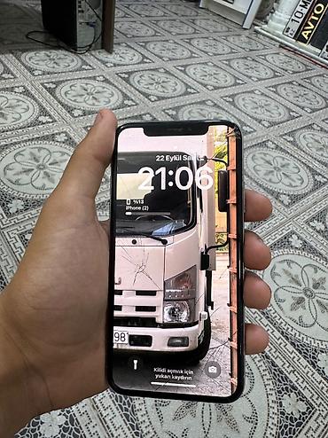 IPhone X, 64 GB, Ağ, Simsiz şarj, Face ID