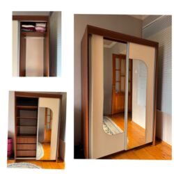 вешалки настенные в прихожую дорогие: Б/у, 2 двери Прямой шкаф, Гардеробный шкаф