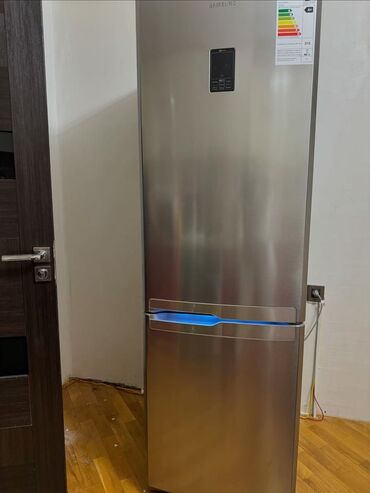 ev soyuducuları: Б/у 2 двери Samsung Холодильник Продажа, цвет - Серый