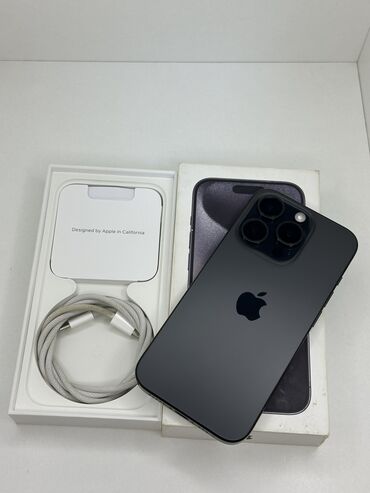 смартфоны леново а5000: IPhone 15 Pro, Колдонулган, 256 ГБ, Black Titanium, Каптама, Кабель, Куту, 93 %