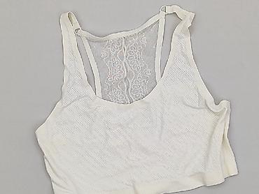 biustonosz 90 b: Biały biustonosz/top sportowy PEEAIl, rozmiar z metki: XL/XXL - — 1