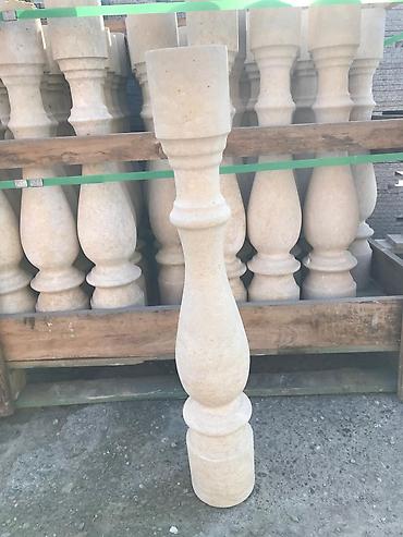 Готовые балясины: Готовая балясина, Материал: Сары-Таш, Для лестницы, Новый at lalafo.kg — 8 Готовые балясины: Готовая балясина, Материал: Сары-Таш, Для лестницы, Новый — 8