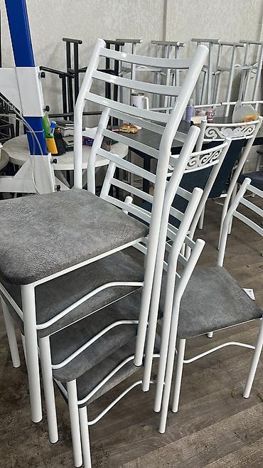 Стулья для кафе, ресторанов: Стул для кафе, ресторанов, Новый, Железо, цвет - Серый — 11