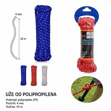KMT Polipropilenski konopac 2406251 Polipropilensko uže za ručne