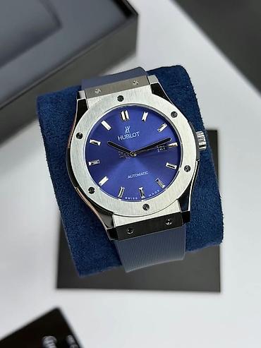 Наручные часы: Новый, Наручные часы, Hublot, цвет - Голубой — 3