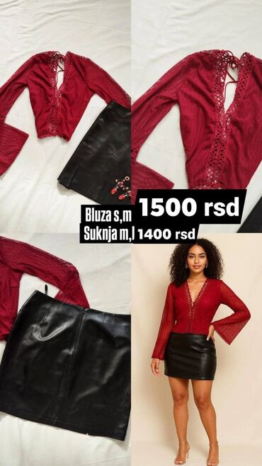 Ostala ženska odeća: Ženska odeća i obuća – više artikala: - Bela košulja, veličina S — 6