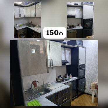 Masalar: *150₼ MƏTBƏX mebeli :-TƏCİLİ SATILIR*‼️ ÖLÇÜ:-3 ÜZƏRİNDƏ VERİLİR:-qaz