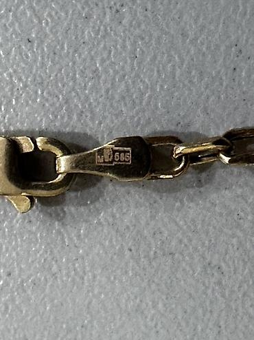 сепички: Цепь для бензопилы, Якорное, Проба 585, Женские, Б/у — 3