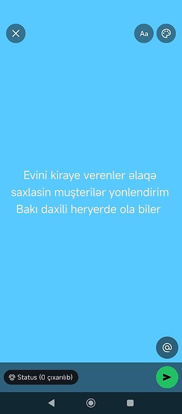 makler xidmeti: Xidmət: Kirayə mənzil sahibləri üçün müştəri yönləndirmə - Bakı — 1