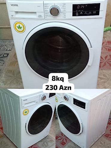 Vestel paltaryuyan 8 kq 1200 abarot 230 AZN ideal vəziyyətdədir lalafo.az -da Vestel paltaryuyan 8 kq 1200 abarot 230 AZN ideal vəziyyətdədir