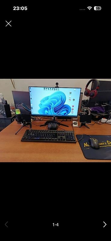 Masaüstü kompüterlər və iş stansiyaları: Masaüstü kompüter seti - Prosessor: Intel Core i5‑4590S, 4 nüvə, 3.0 — 13