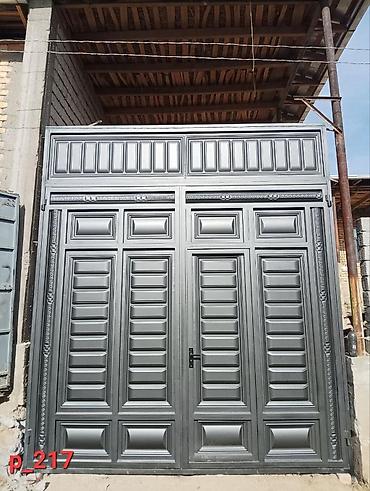 Откатные ворота: Металлические ворота с декоративной отделкой. Подходят для установки — 20