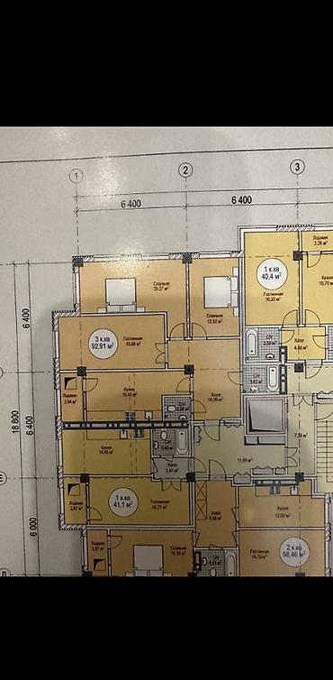 Продажа квартир: 3 комнаты, 93 м², Элитка, 6 этаж, Евроремонт — 16