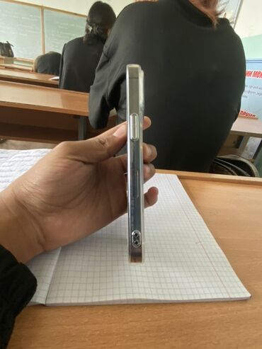 Apple iPhone: IPhone 13 Pro, Б/у, 128 ГБ, Серебристый, Чехол