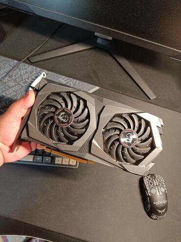 Другие комплектующие: Видеокарта MSI GeForce GTX 1660 Super, 6 ГБ, Б/у
