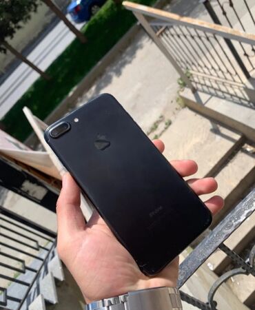 planşetlər işlənmiş: IPhone 7 Plus, 32 GB, Jet Black, Barmaq izi