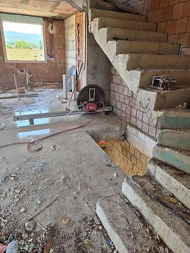 Beton işləri: Beton kəsmə və deşmə xidməti - Dəqiq və səliqəli kəsim: divar — 25