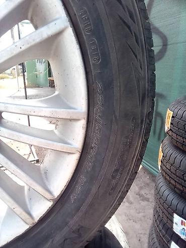 Транспорт: Колеса в сборе 225 / 55 / R 17, Всесезонная, Б/у, Комплект, Легковые, Литые, отверстий - 5 — 2