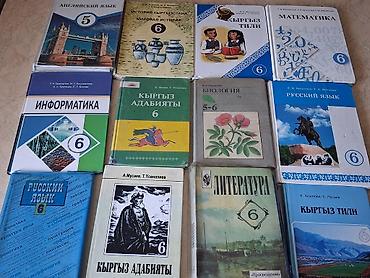 Комплект школьных учебников для 5–6 классов. Состав по фото: -