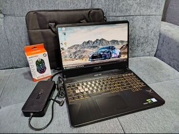asus tuf gaming f15 бишкек: Ноутбук, Asus, 16 ГБ ОЗУ, Intel Core i5, 15.6 ", Б/у, Для работы, учебы, память NVMe SSD
