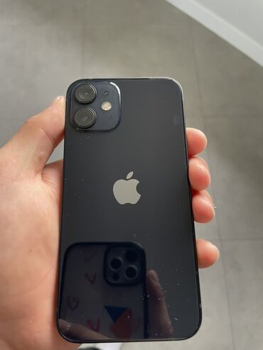 айфон 13 бу цена в бишкеке: IPhone 12 mini, Б/у, 128 ГБ, Черный, Защитное стекло, 75 %