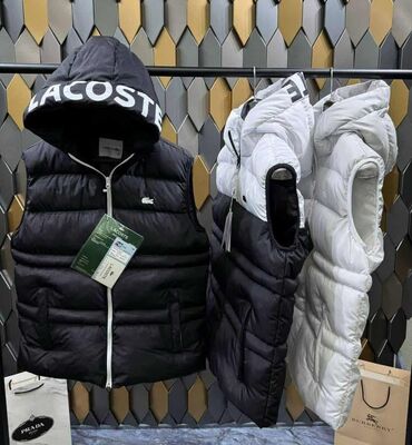 Prsluci: Muški prsluci sa kapuljačom – različiti modeli - Tip: zimski, punjen — 9