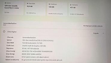 apple mini 5: İşlənmiş Lenovo IdeaPad, 15.6 ", Intel Core i5, 512 GB, Ünvandan götürmə — 5