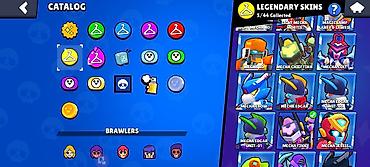 brawl stars 2: Brawl Stars hesabı ən yüksək 5764; mövsüm xəritəsi Legendary — 7