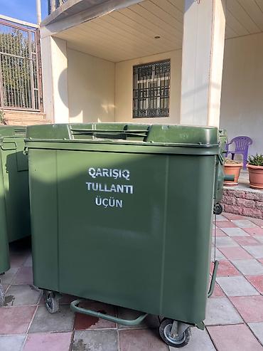 Zibil qutusu dəmir 1100L və ya 1.1kub Mağaza bağlandığı üçün satılır lalafo.az -da Zibil qutusu dəmir 1100L və ya 1.1kub Mağaza bağlandığı üçün satılır