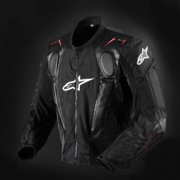 костюм для мотоцикла: Мотокостюм alpinestars al013 утепленный (черный) материал: нейлон