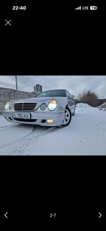 Mercedes-Benz: Mercedes-Benz E-Class: 2000 г., 3.2 л, Типтроник, Бензин, Седан — 2