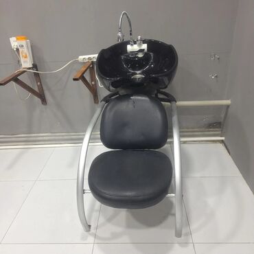 ведро для бани: Peşəkar salon üçün saç yuma kolonkası və oturacaq komplekti -