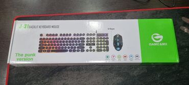 клавиатура и мышка: Клавиатура J-31 с мышкой 
новая!
цена 700сом