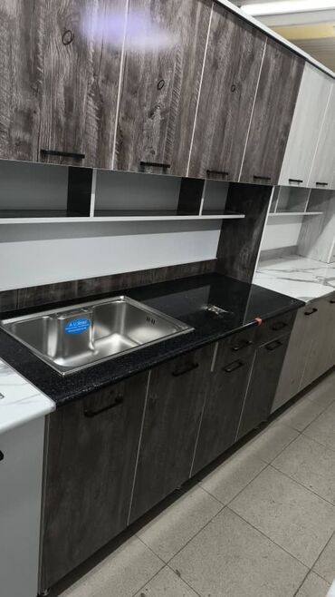 Кухонные гарнитуры: Кухонный гарнитур, Новый, цвет - Белый, ДСП, Платная доставка — 21