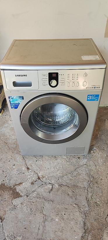 100 kvadrat kondisioner: Samsung Diamond paltaryuyan maşın - Ön yükləməli, 6 kq yuma tutumu - — 2