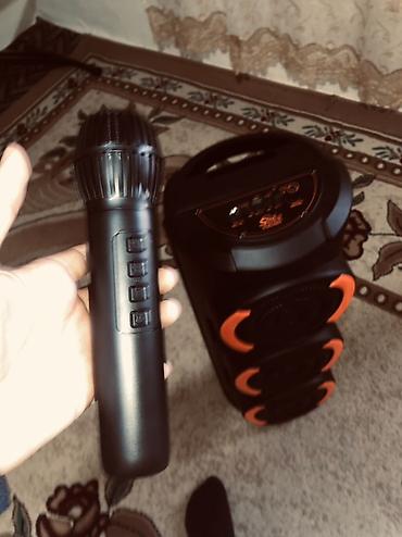 ikinci el mikrofon: Portativ partnyor akustik sistemi və simsiz mikrofon dəsti - Güclü 3 — 1
