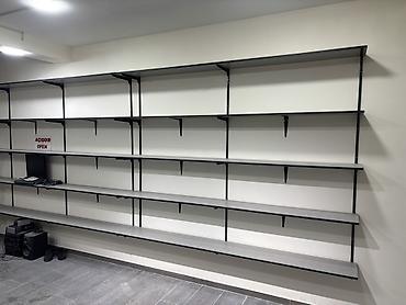 Rəf vitrinləri: Mağaza üçün vitrin rəfləri və stendlər - Material: laminat/MDF tipli — 6