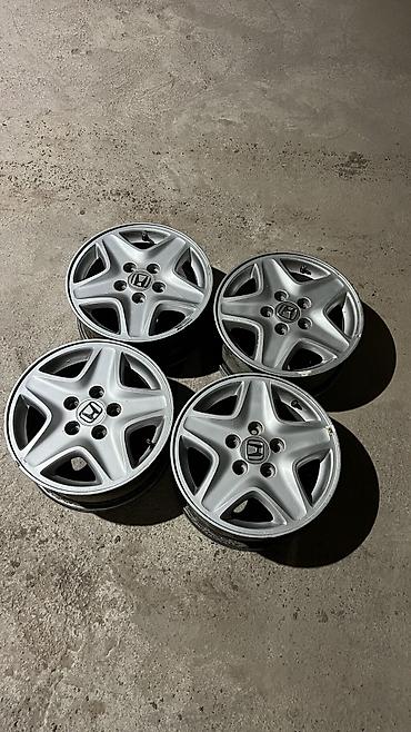 пакршка 15: Литые Диски R 15 Honda, Комплект, отверстий - 5, Б/у — 3