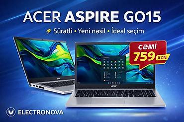 notbuk acer: Yeni Acer Aspire, 15.6 ", Intel Core i3, 128 GB, Ödənişli çatdırılma, Rayonlara çatdırılma — 1