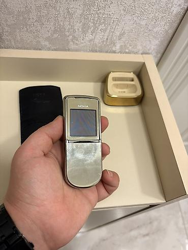 nokia 8800 original: Nokia 8 Sirocco, rəng - Qızılı, Düyməli, Zəmanət — 9
