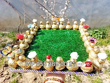 saxta baba: Yeni il əl işləri / Novruz xonçaları. Qoz, fındıqdan. Diametr 20 / — 2