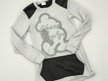 sweterek czarny rozpinany: Bluza, 13 lat, 152-158 cm, stan - Dobry