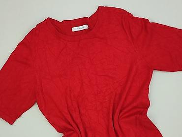 bluzki basic z dekoltem v: Reserved, T-shirt damski, rozmiar S — 1