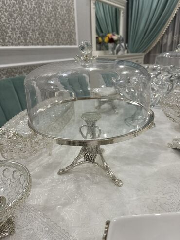 Наборы посуды: Распродаю Набор мельхиоровой посуды -дёшево 1.ваза для фруктов -2 шт — 4