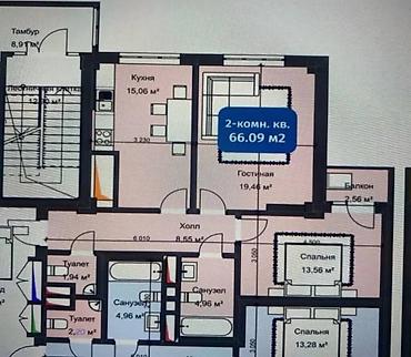 Продажа квартир: 2 комнаты, 66 м², Элитка, 12 этаж, Дизайнерский ремонт — 13