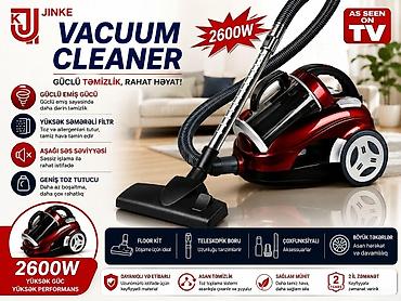 Tozsoran Qablı tozsoran Məhsul haqqında məlumat JINKE 2600W Tozsoran